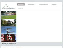 Tablet Screenshot of henhoeferheim.de